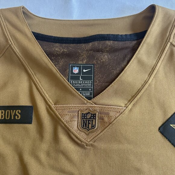 Micah Parsons Dallas Cowboys Nike 2023 Salute to Service Limited Jersey Youth L - Picture 9 of 9